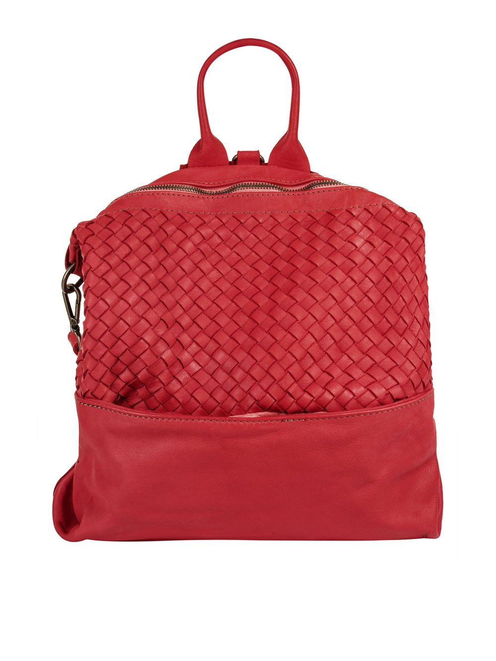 Samantha Look Rucksack Damen Leder gemustert