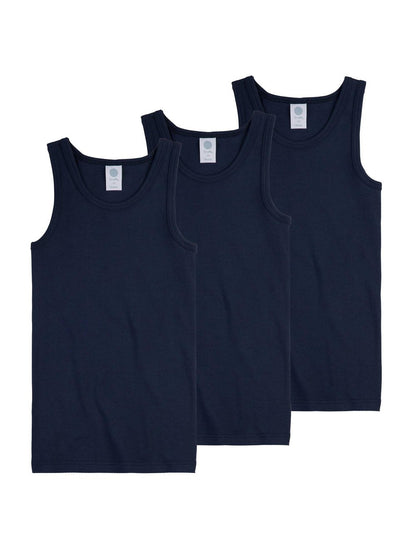 Sanetta Unterhemd 3er Pack Jungen Baumwolle