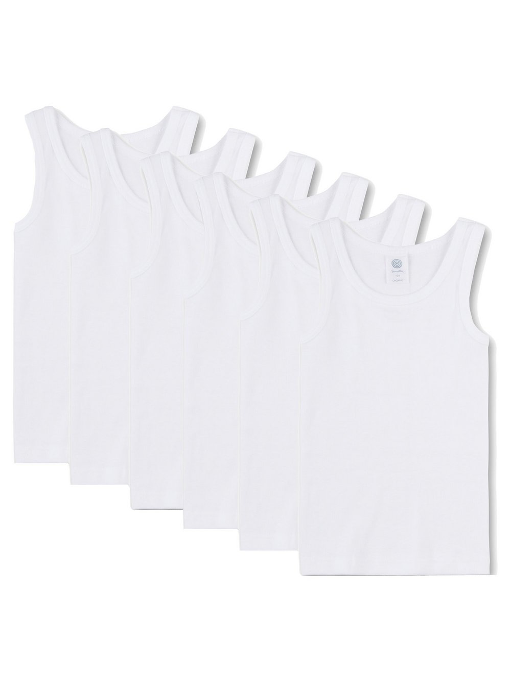 Sanetta Unterhemd 6er Pack Jungen Baumwolle