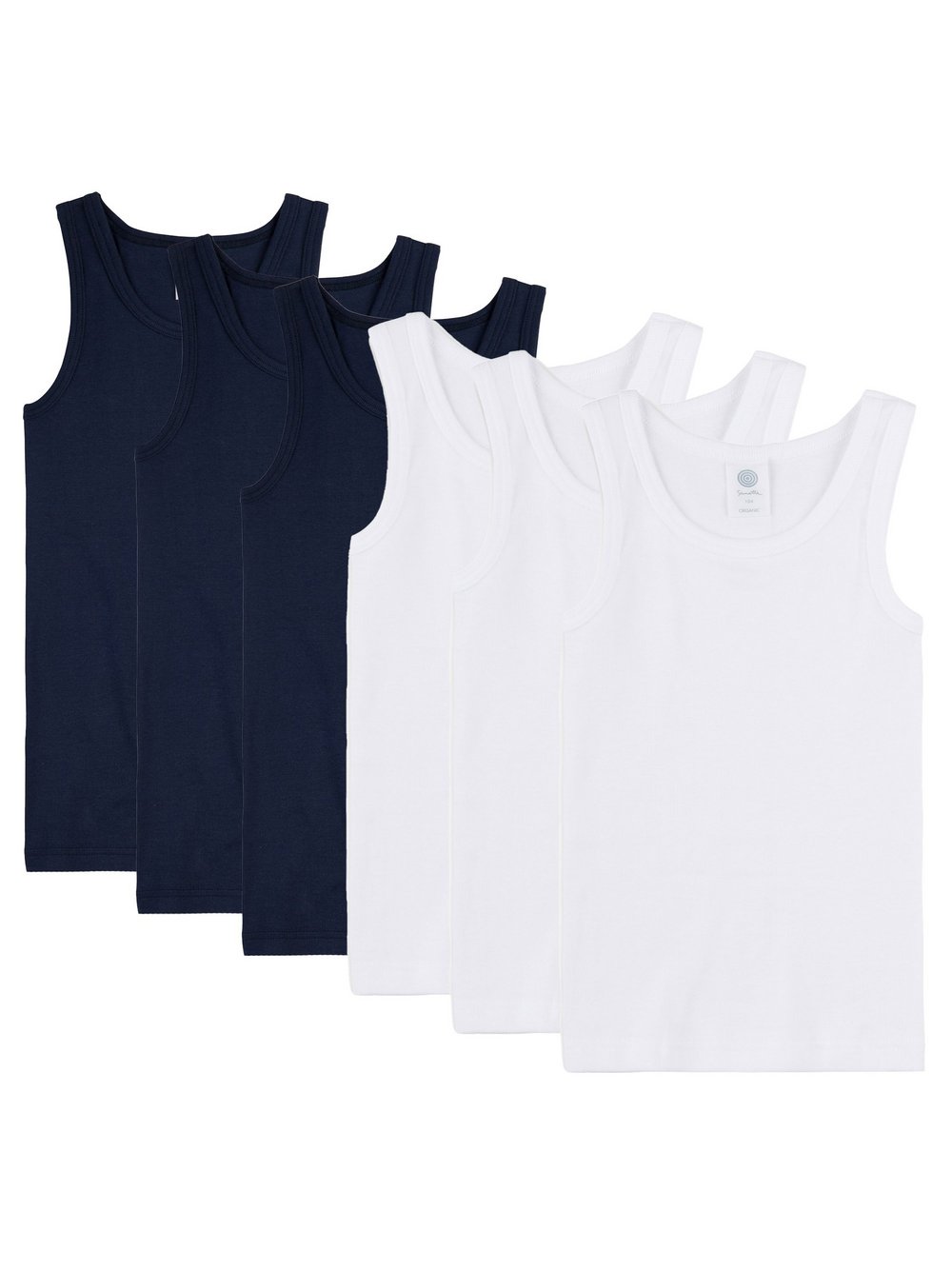Sanetta Unterhemd 6er Pack Jungen Baumwolle