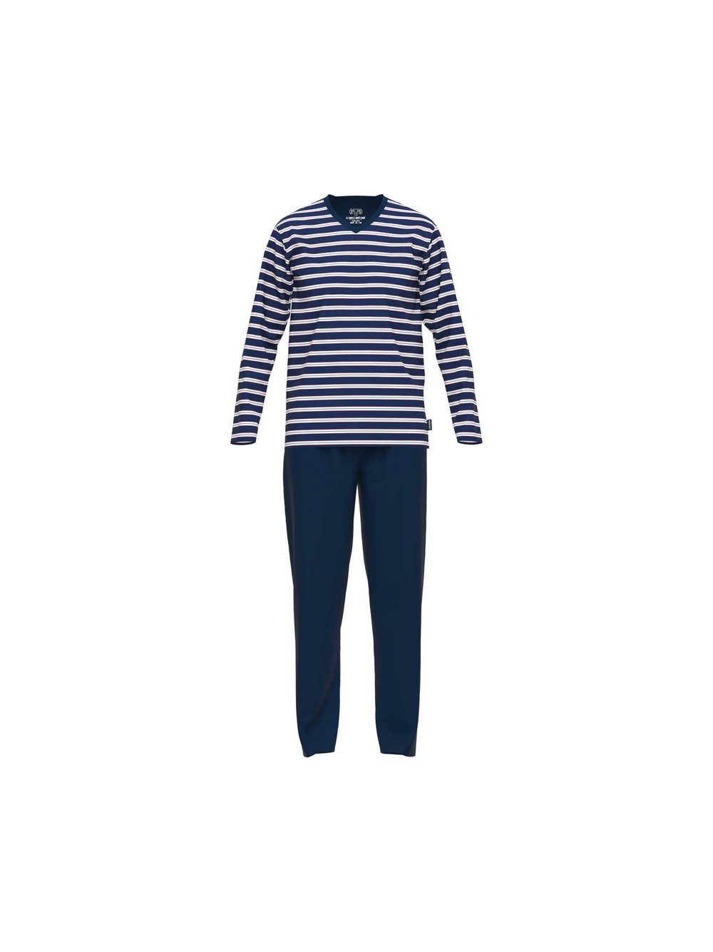 Ceceba Pyjama Herren Baumwolle gestreift