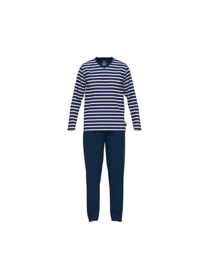Ceceba Pyjama Herren Baumwolle gestreift