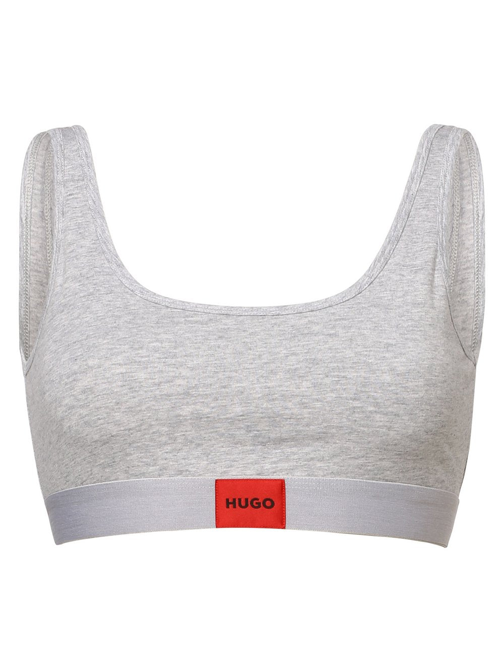 HUGO Bustier Damen Baumwolle meliert