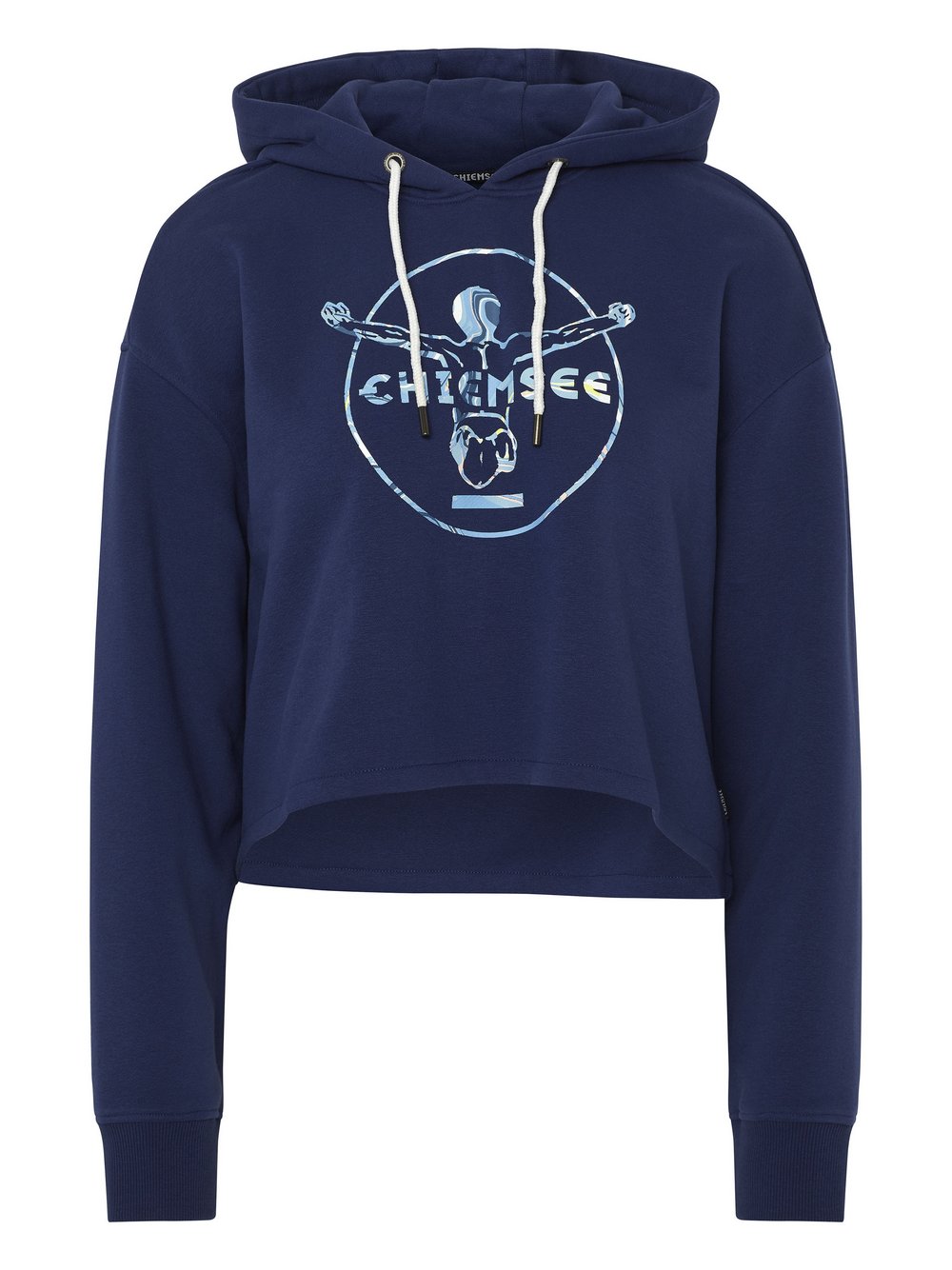 Chiemsee Kapuzenpullover Damen Baumwolle bedruckt