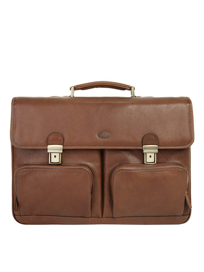 piké Aktentasche Damen Leder