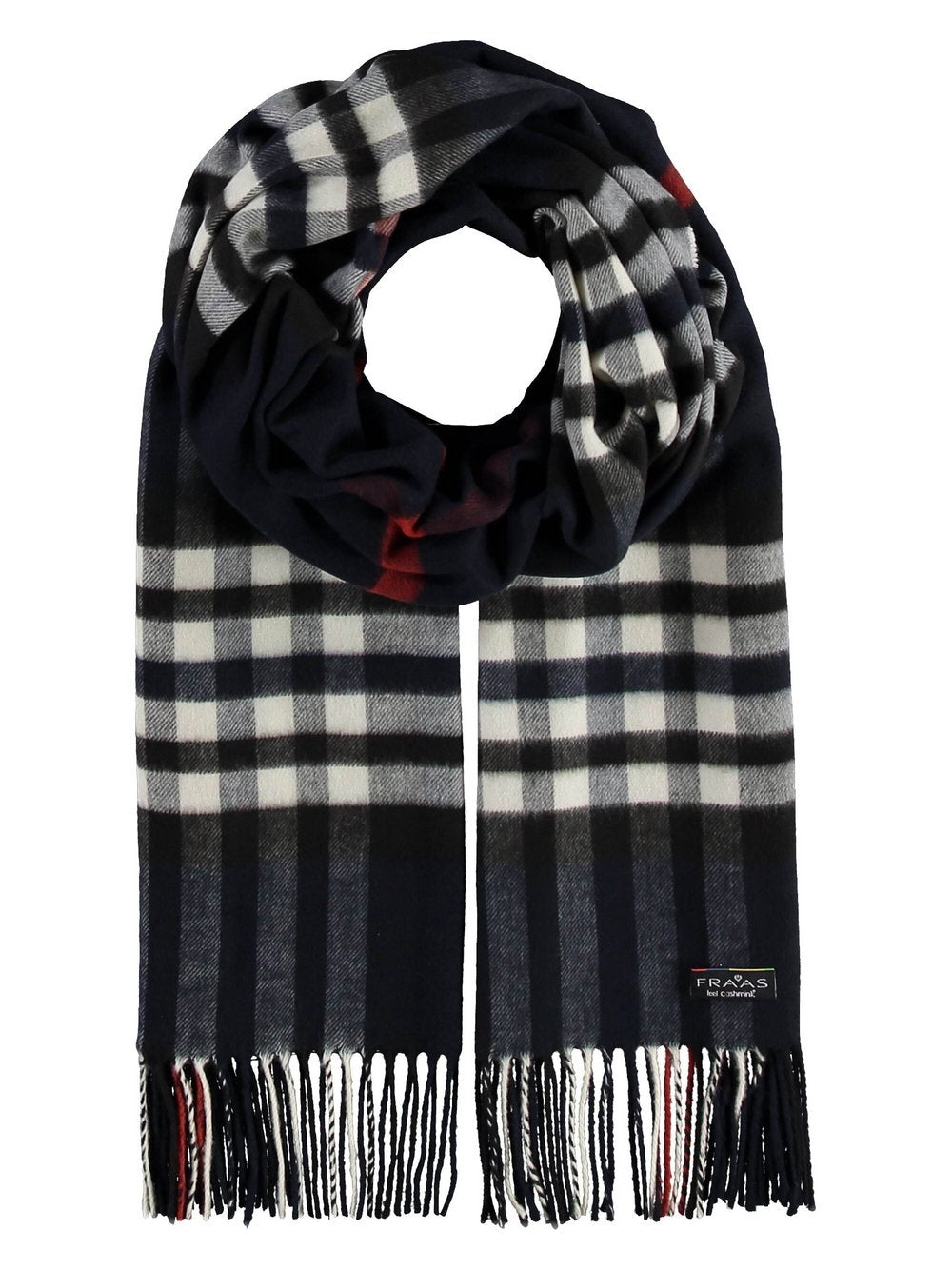 Fraas Schal Damen kariert