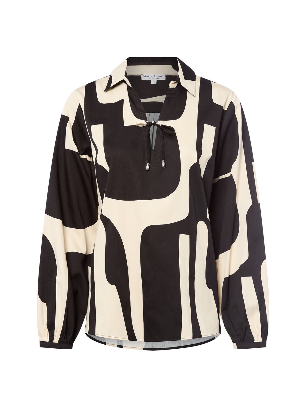 Marie Lund Blusenshirt Damen Baumwolle gemustert