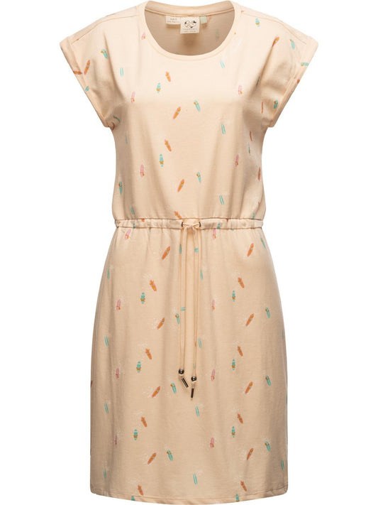 Ragwear Druckkleid Damen Baumwolle gemustert