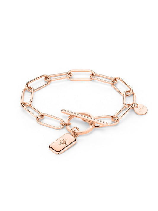 Fynch-Hatton Armband Damen Edelstahl roségold