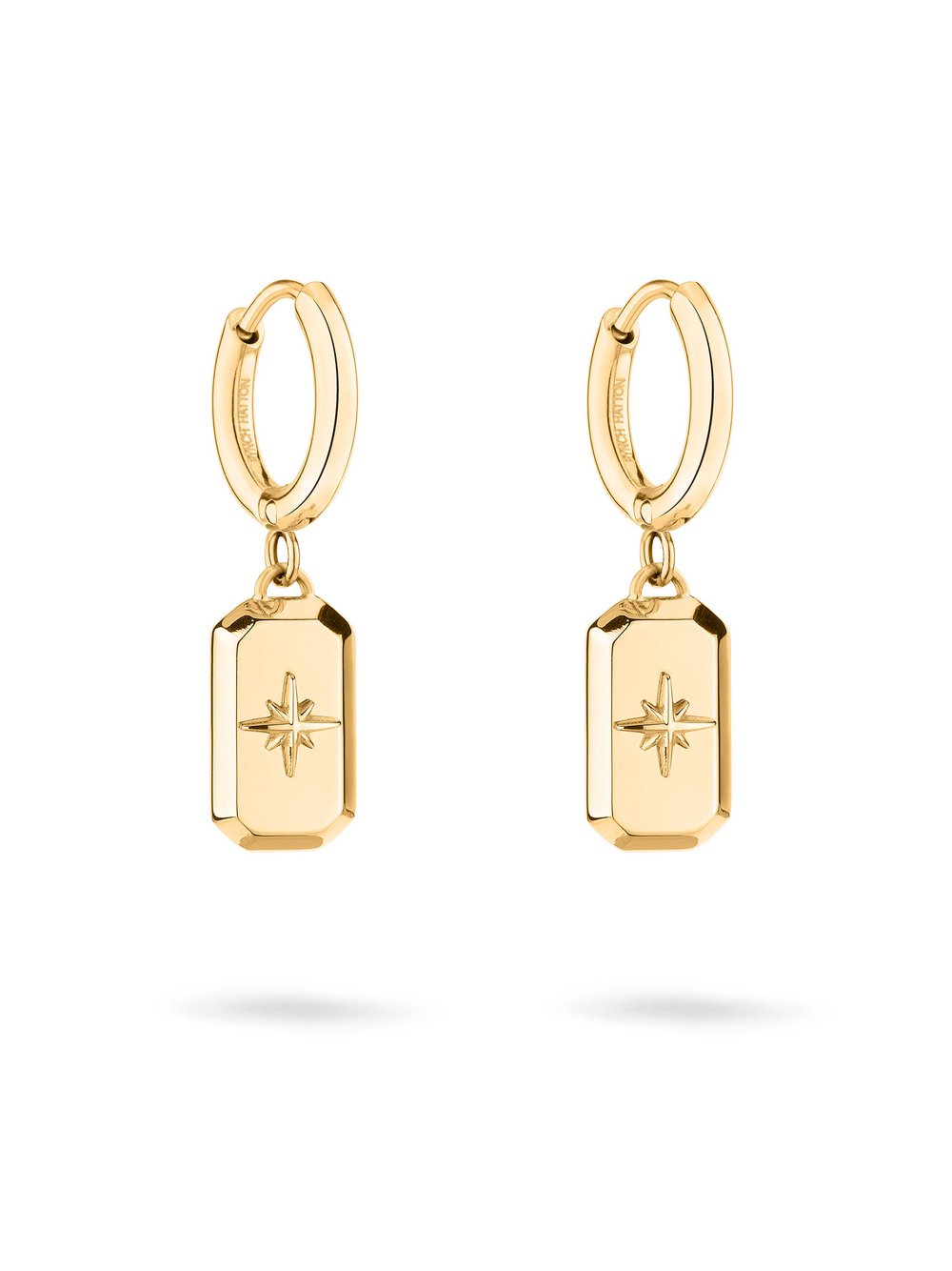 Fynch-Hatton Ohrringe Damen Edelstahl roségold