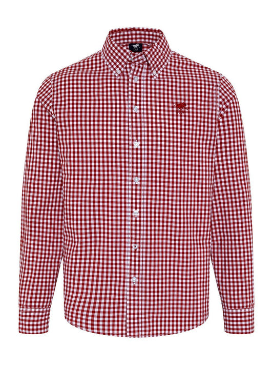 Polo Sylt Hemd Herren Regular Fit Baumwolle kariert