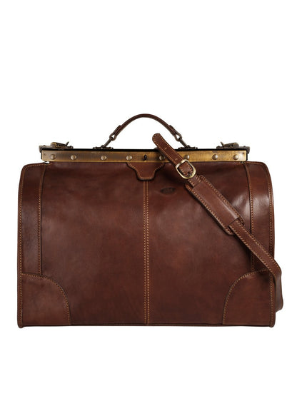 piké Doktortasche / Reisetasche Damen Leder