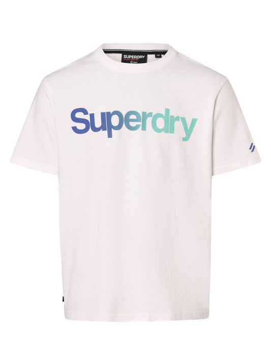 Superdry T-Shirt Herren Baumwolle bedruckt
