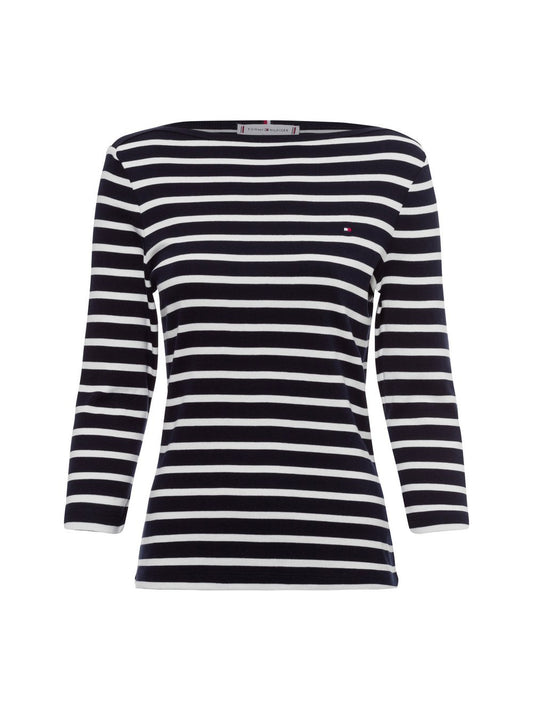 Tommy Hilfiger Shirt Damen Baumwolle gestreift