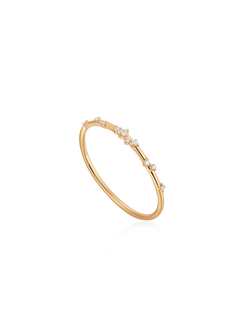 Ania Haie Ring Damen Gelbgold
