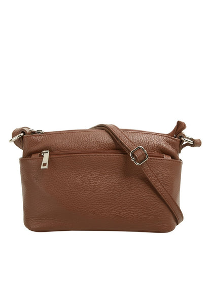 Cluty Umhängetasche Damen Leder