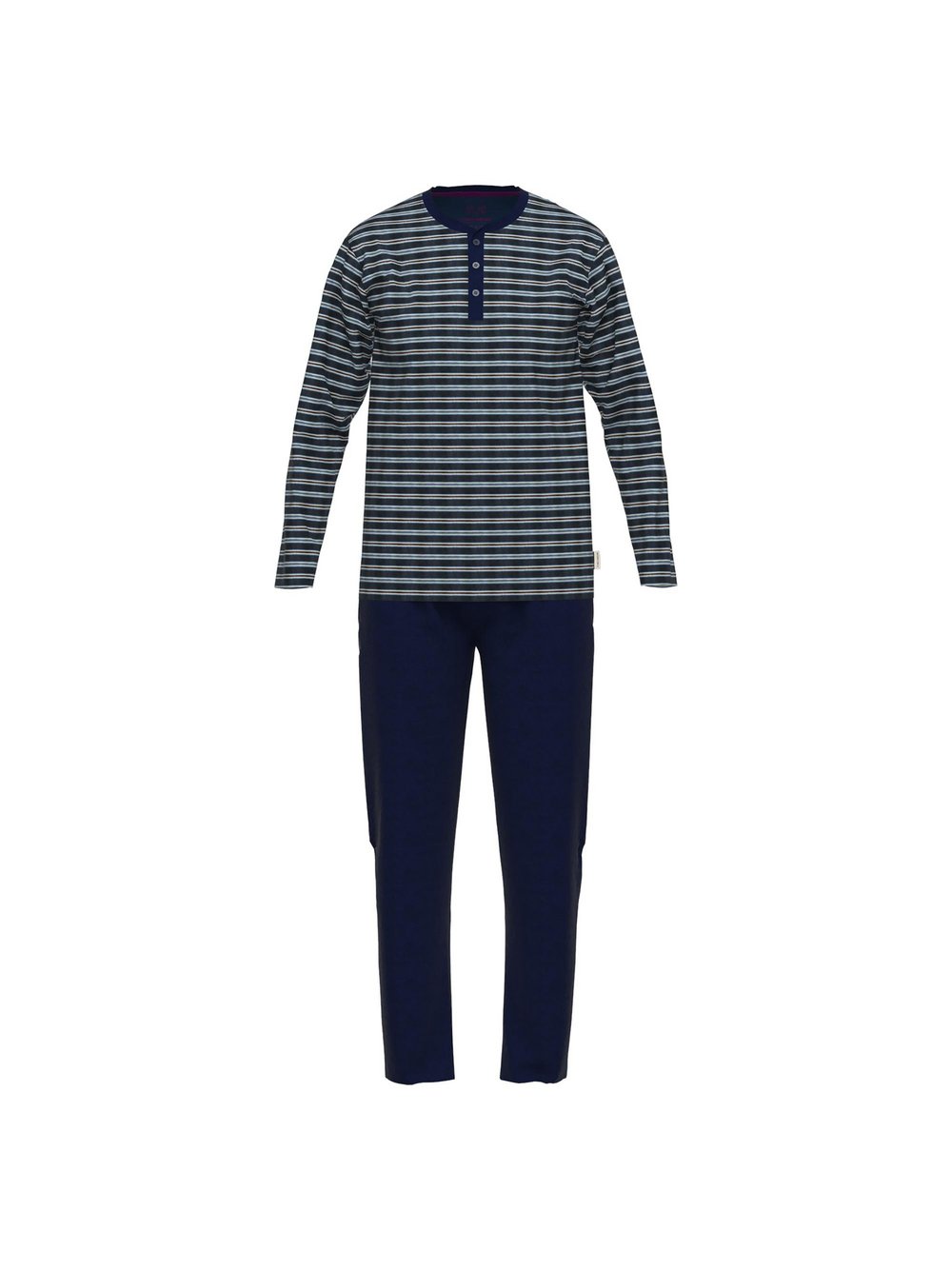 Ceceba Pyjama Herren Baumwolle gestreift