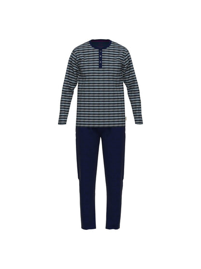 Ceceba Pyjama Herren Baumwolle gestreift