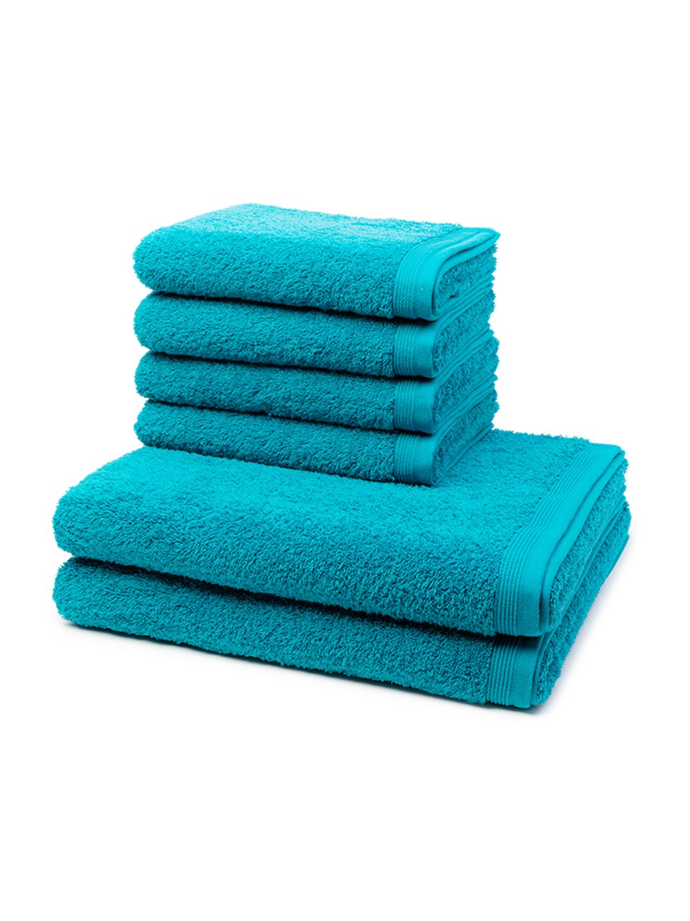 Möve Handtuchset 6-teilig Damen Baumwolle