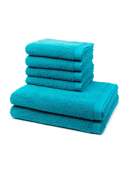 Möve Handtuchset 6-teilig Damen Baumwolle