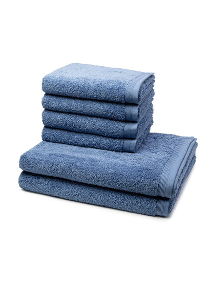 Möve Handtuchset 6-teilig Damen Baumwolle
