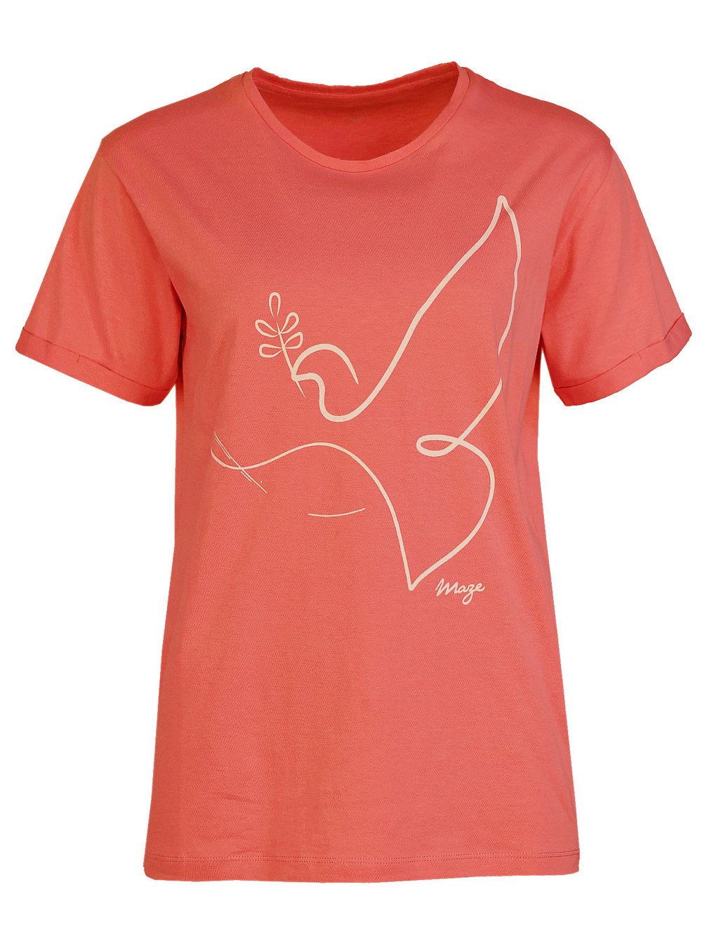 Maze T-Shirt Damen Baumwolle