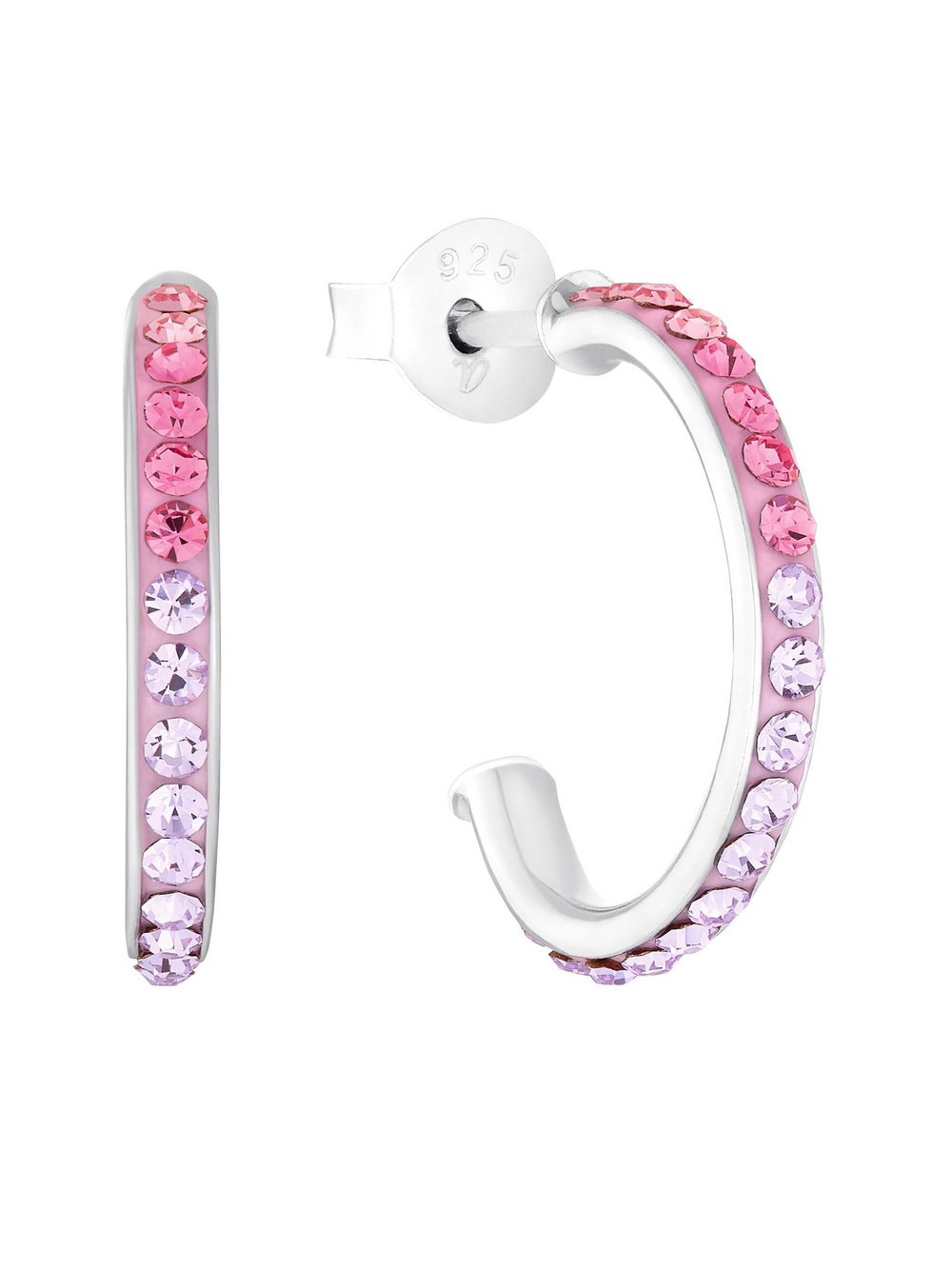 amor Creolen Mädchen Sterlingsilber