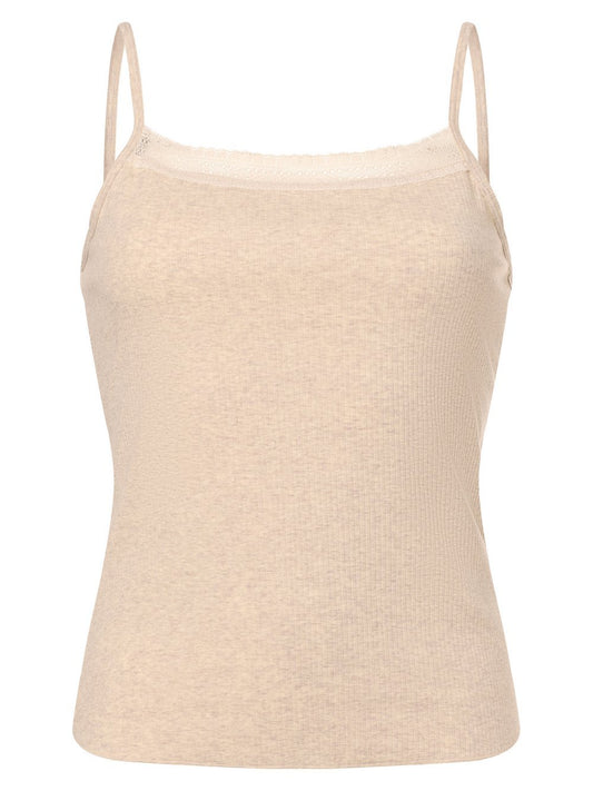 sloggi Unterhemd Damen Baumwolle meliert