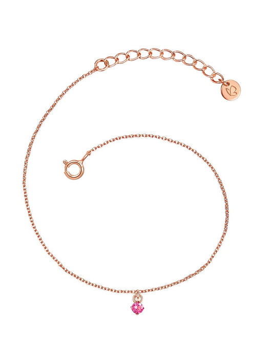 Glanzstücke München Silberarmband Damen Sterlingsilber roségold