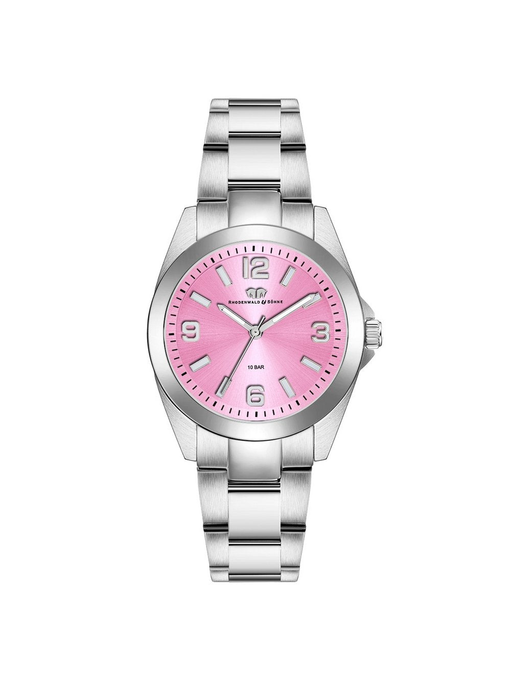Rhodenwald & Söhne Quarzuhr Damen Edelstahl