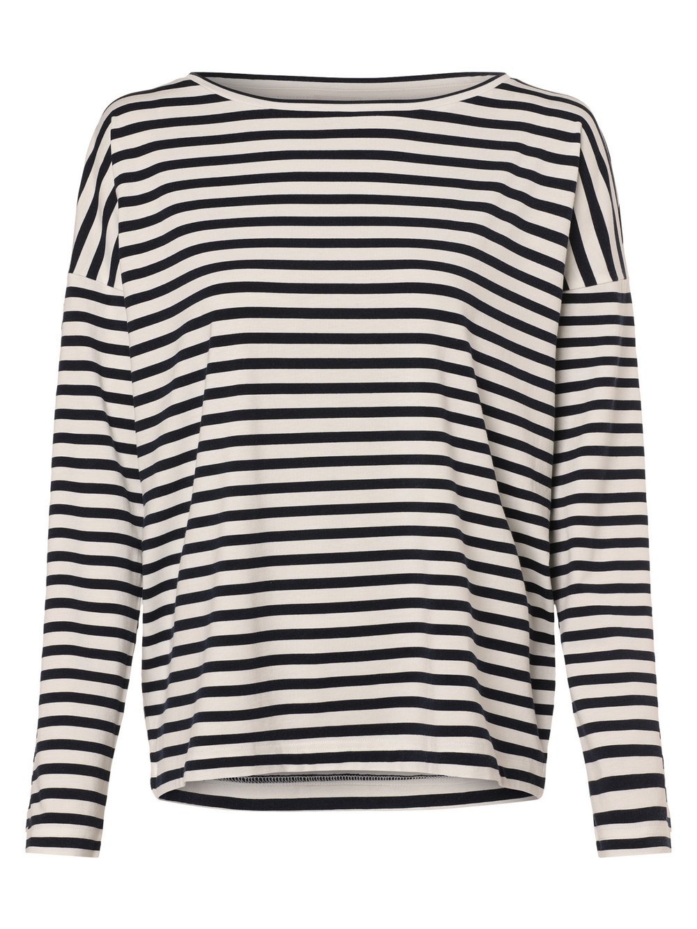 Mey Pyjama-Shirt Damen Baumwolle gestreift