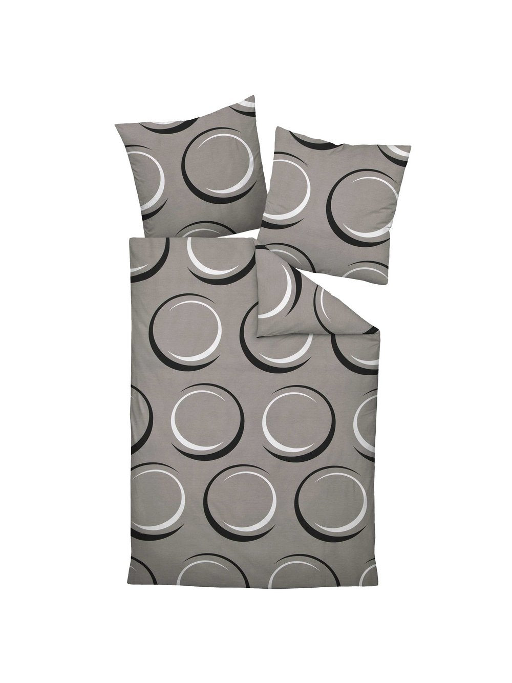 Janine Bettwäsche 1er Pack Damen Baumwolle gemustert