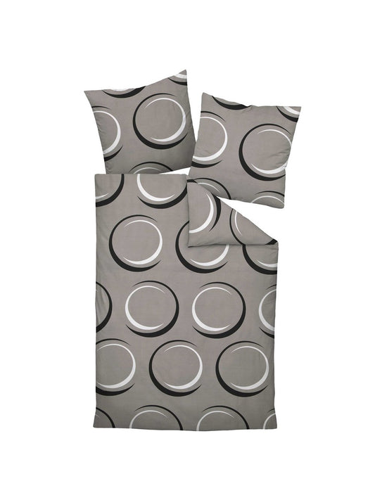 Janine Bettwäsche 1er Pack Damen Baumwolle gemustert