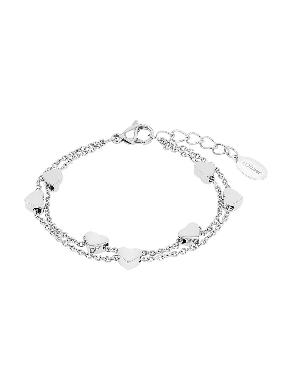 s.Oliver Kette mit Anhänger Herren Edelstahl