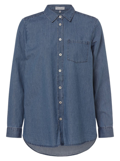 Marie Lund Jeansbluse Damen Baumwolle