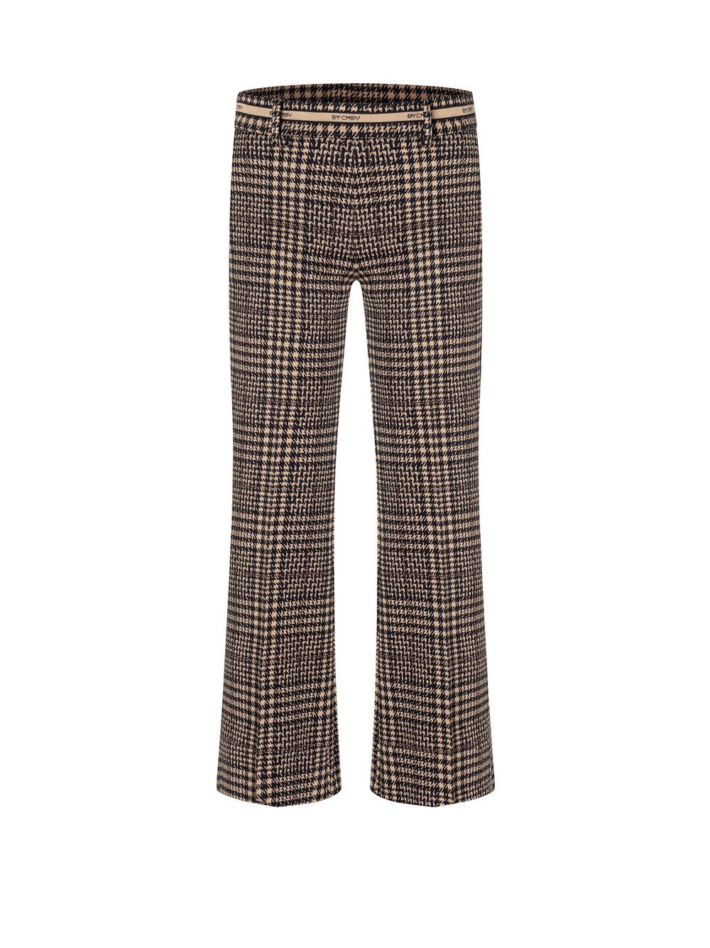 Cambio Jerseyhose Damen Viskose kariert