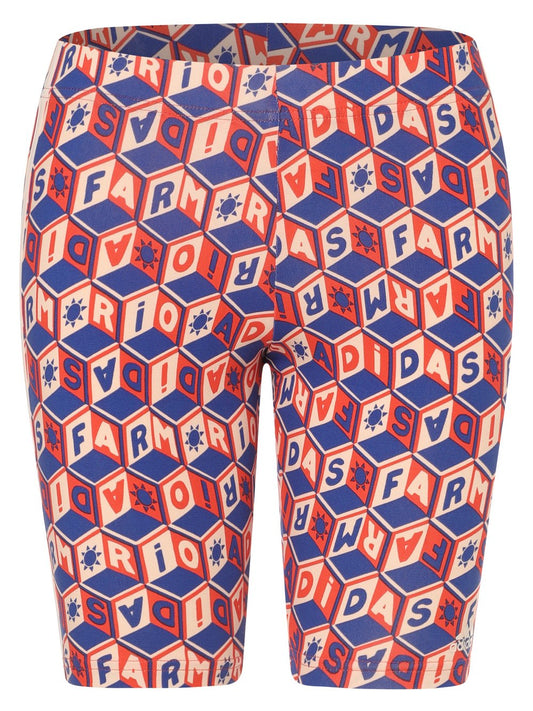 adidas Sportswear Shorts Damen Baumwolle gemustert