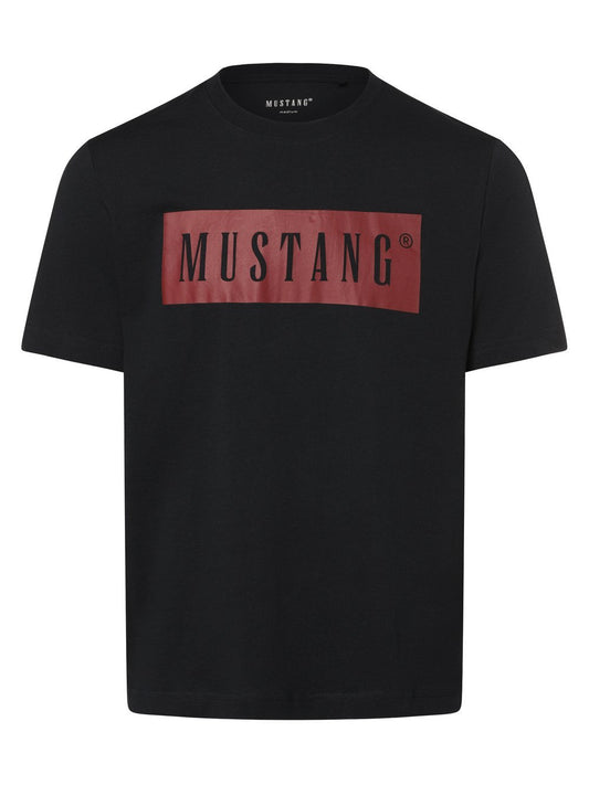 Mustang T-Shirt Herren Jersey bedruckt