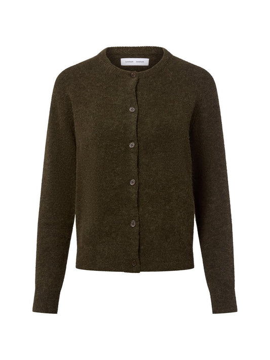 Samsøe Samsøe Strickjacke mit Alpaka-Anteil Damen Wolle