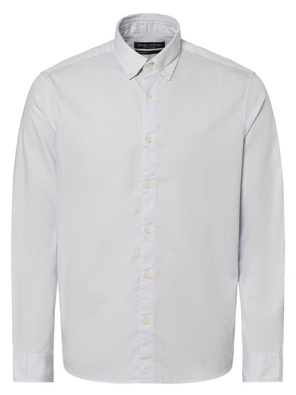 Marc O'Polo Hemd Herren Regular Fit Baumwolle gestreift