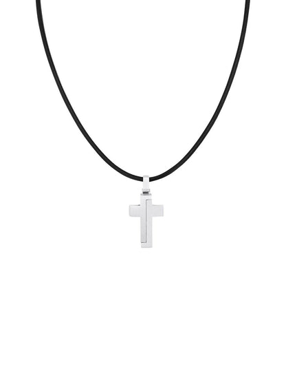 s.Oliver Kette mit Anhänger Herren Edelstahl