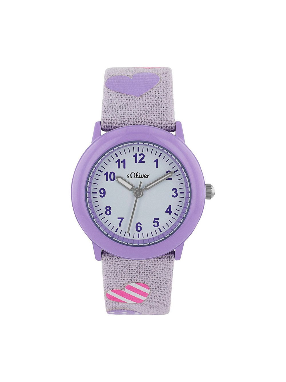 s.Oliver Quarzuhr Herren Leder