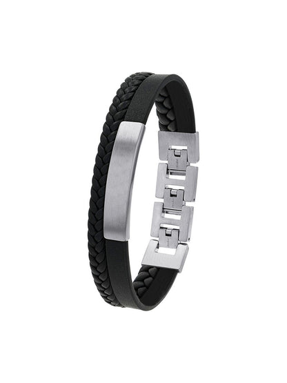 s.Oliver Kette mit Anhänger Herren Edelstahl