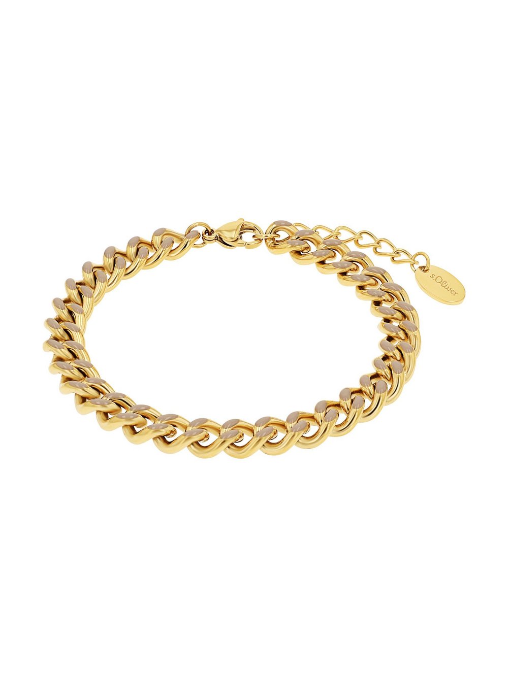 s.Oliver Kette mit Anhänger Herren Edelstahl