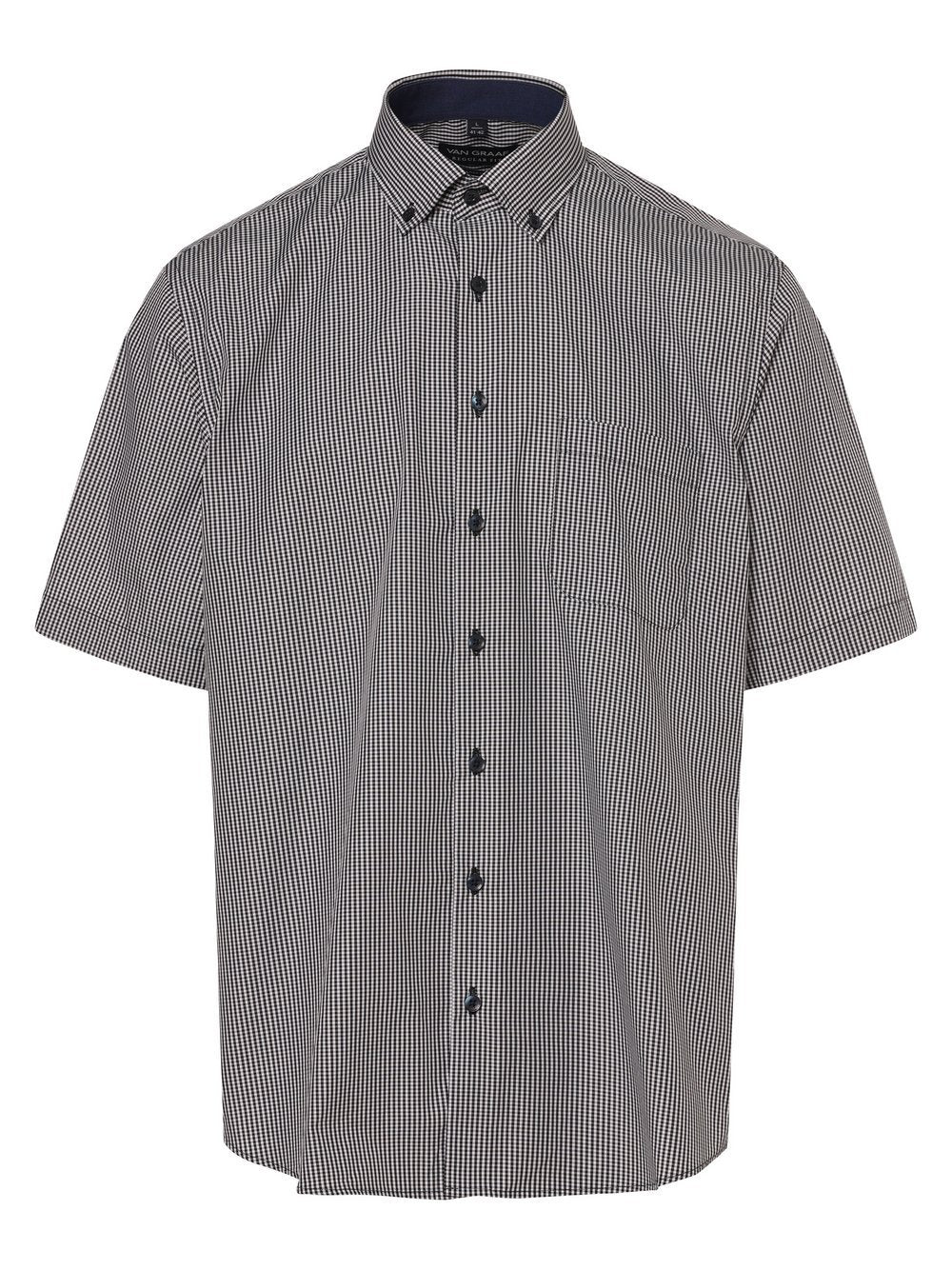 Van Graaf Hemd Herren Regular Fit Baumwolle gestreift