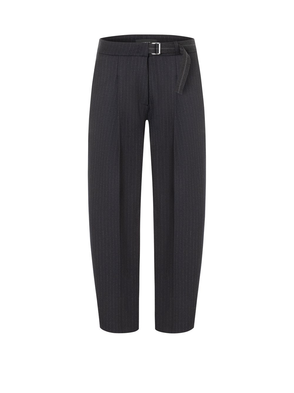 Cambio Bundfaltenhose mit Woll-Anteil Damen gestreift