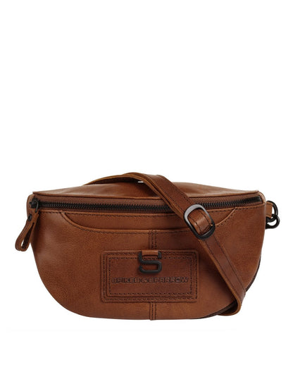 Spikes & Sparrow Gürteltasche Damen Leder