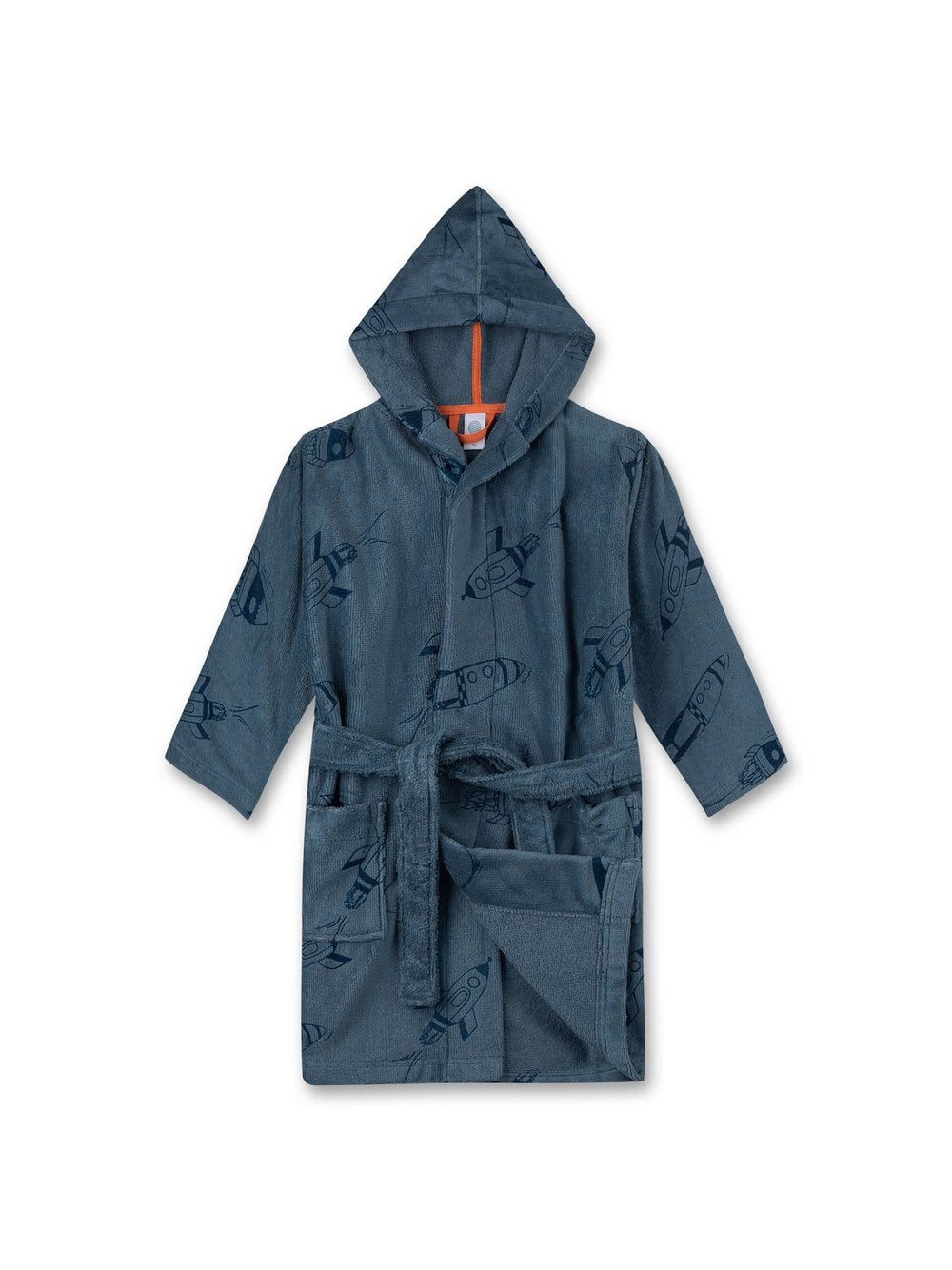 Sanetta Bademantel Jungen Baumwolle bedruckt