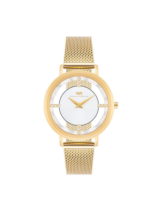 Rhodenwald & Söhne Quarzuhr Damen Edelstahl