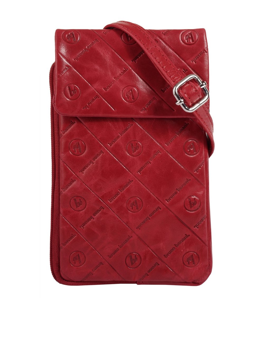 Bruno Banani Umhängetasche Damen Leder bedruckt